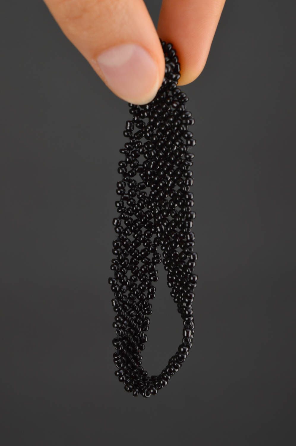 Schmuck aus Rocailles handgemacht Designer Schmuck ungewöhnlich Armband Damen foto 5