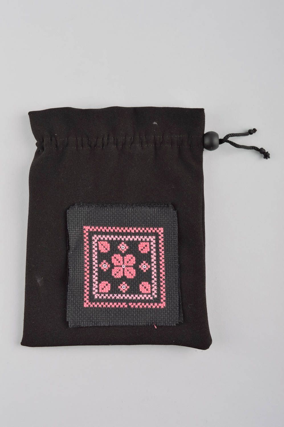 Оригинальный мешочек для монет ручной работы кошелек из ткани женский кошелек фото 2