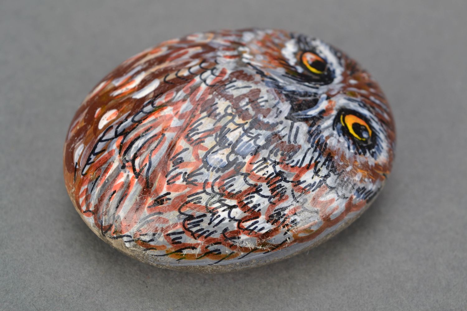 Sea stone for decor Owl photo 3