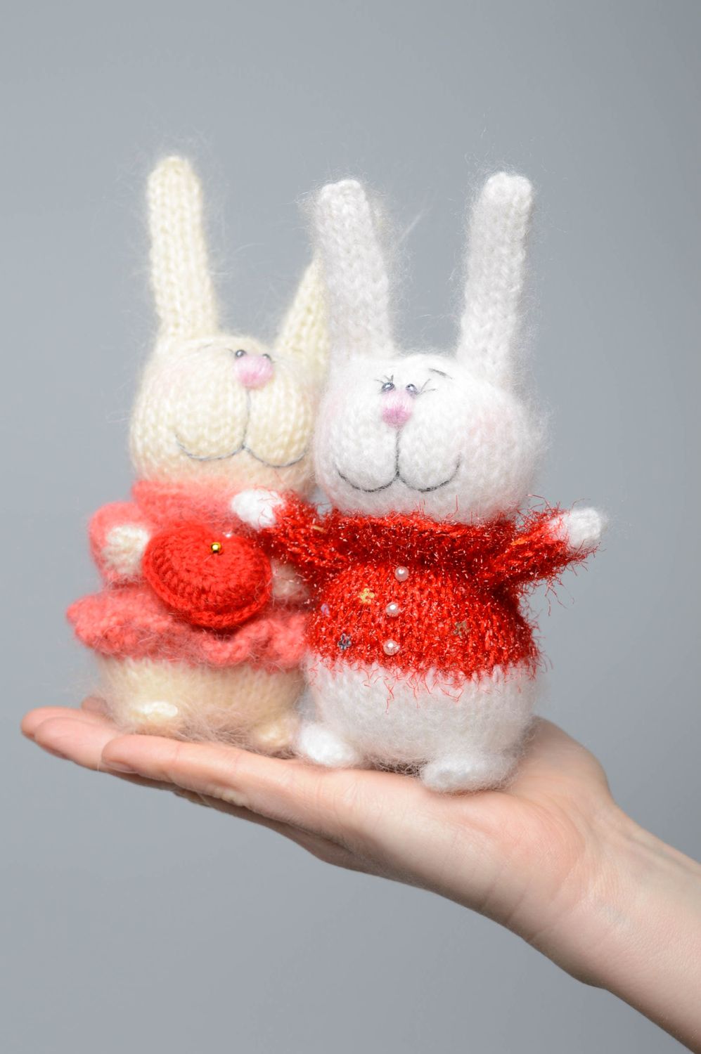 Soft crochet toys Lovely Hares photo 4