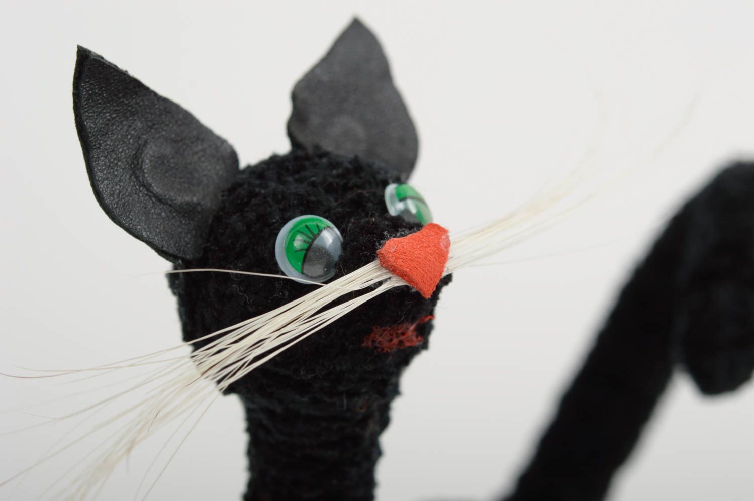 Kleinkinder Spielzeug Geschenk für Kinder Haus Deko weiches Kuscheltier Katze foto 4