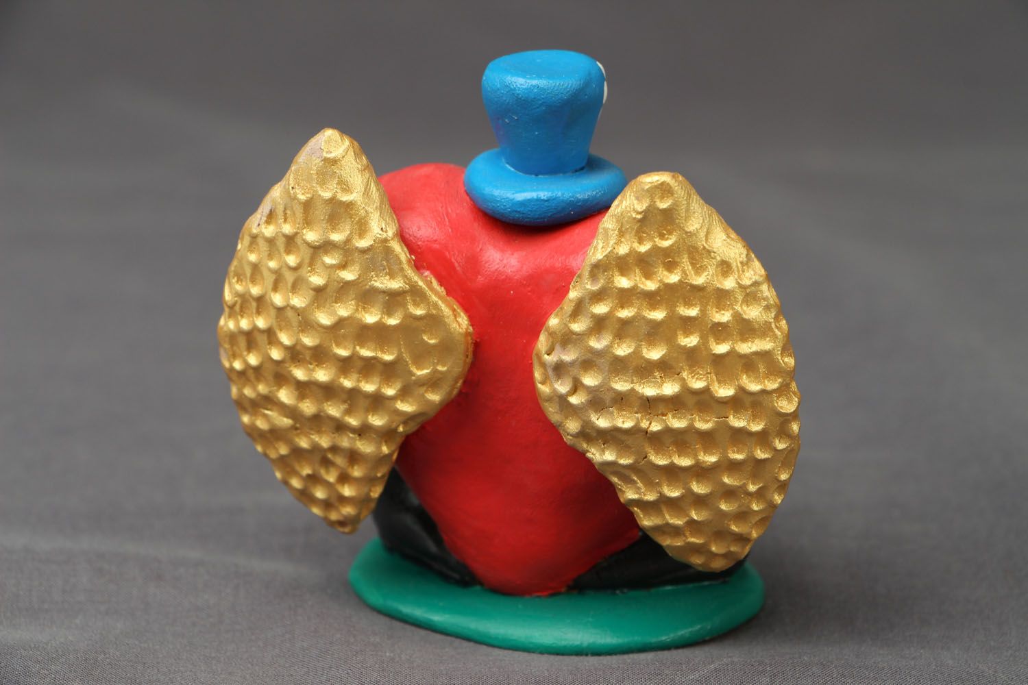 Figurine Heart with wings photo 2