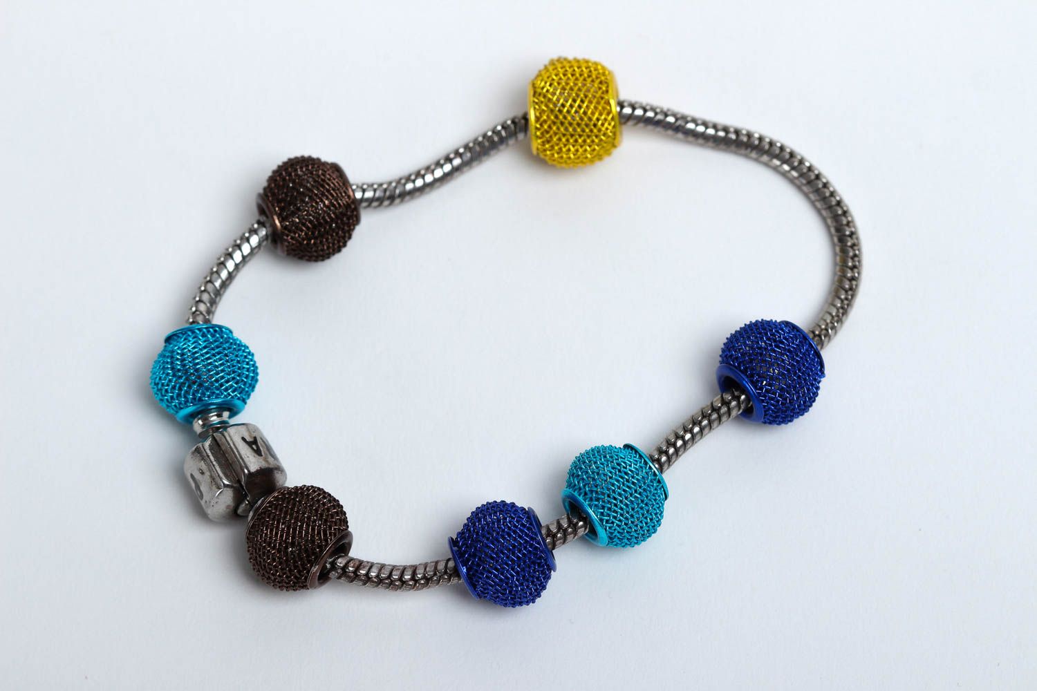 Woven bracelet handmade beaded bracelet with designer evening jewelry for girls photo 2