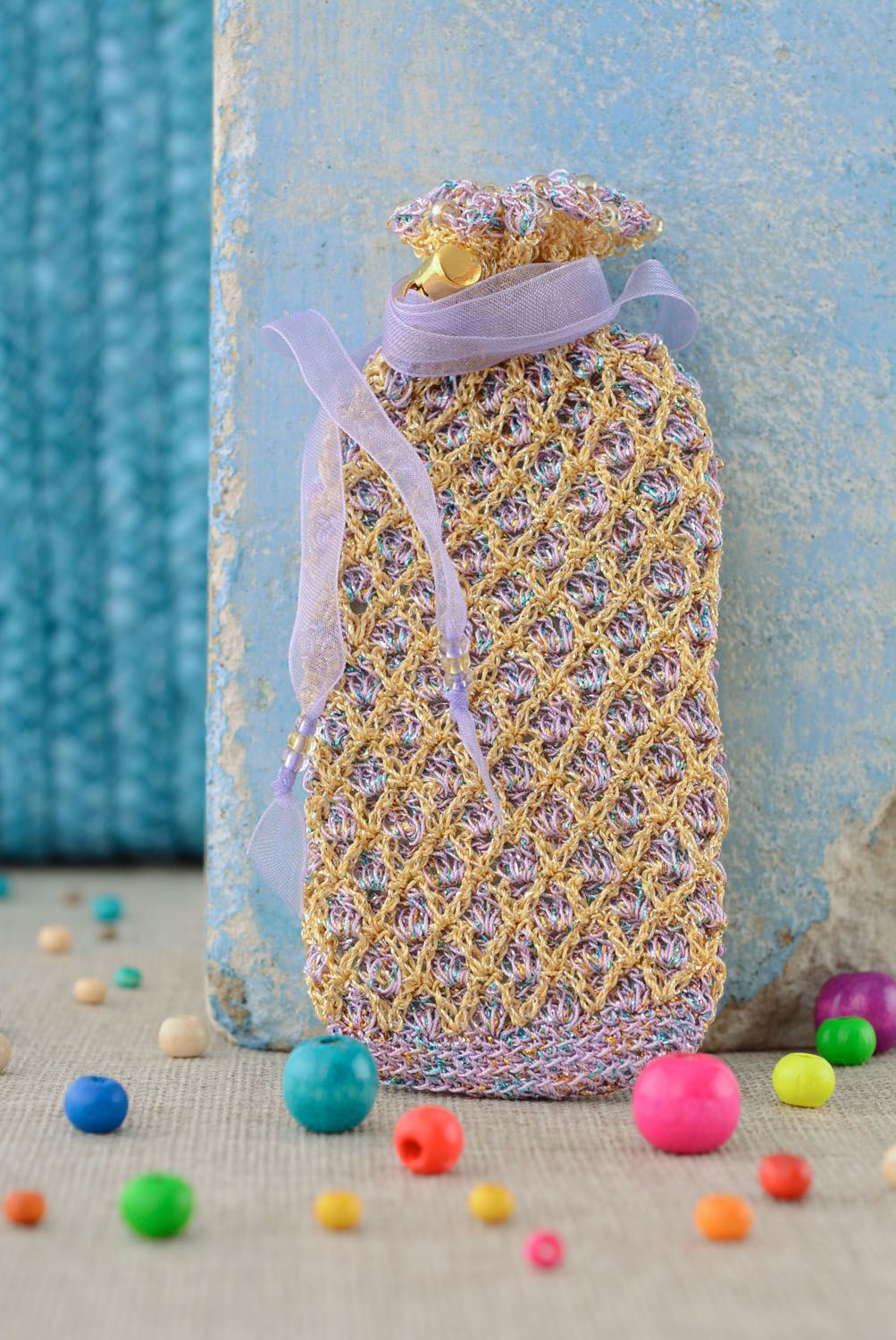 Crochet phone case Aristocracy photo 1