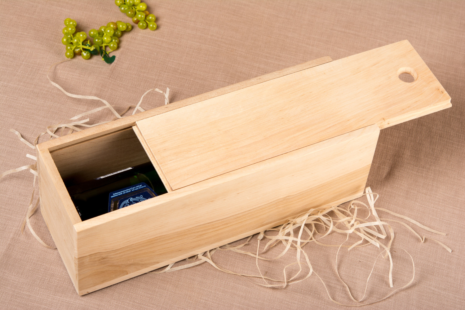 Handmade wooden box designer box for bottles kitchen decor wooden box photo 1