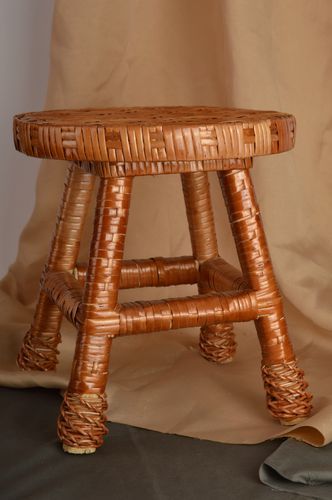 Плетеный стул ручной работы плетеная мебель детская дизайнерская мебель - MADEheart.com