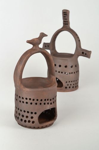 Lâmpada aromática de cerâmica feita à mão  - MADEheart.com