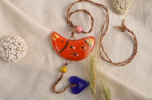 Pendente d arredo fatto a mano decorazioni di casa a forma di uccello - MADEheart.com