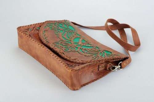 Leather womens purse - MADEheart.com