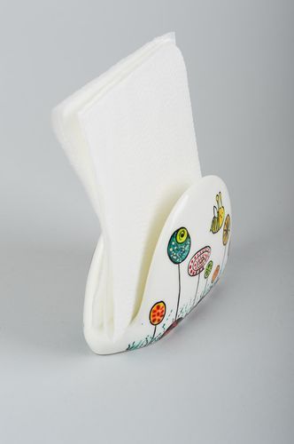 Handgemachte Keramik originell Tischdekoration Keramik Servietten Halter  - MADEheart.com