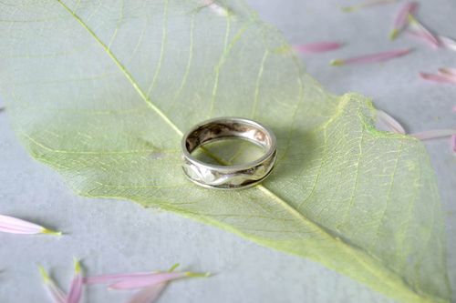 Handmade silver ring - MADEheart.com
