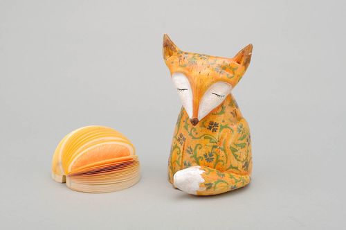 Tonstatuette Fuchs - MADEheart.com