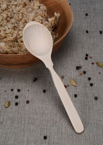 Cucchiaio di legno fatto a mano attrezzi da cucina stoviglie di legno  - MADEheart.com