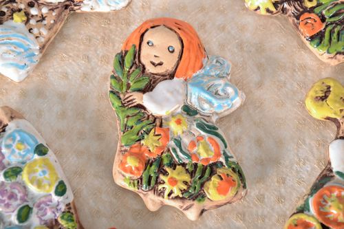 Imán de arcilla para la nevera - MADEheart.com