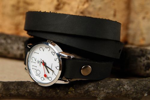 Bracciale per orologio fatto a mano accessorio in pelle braccialetto di moda - MADEheart.com