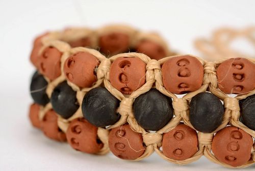 Clay bracelet - MADEheart.com