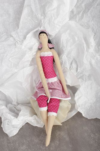 Handmade doll unusual doll for baby fabric doll gift ideas rag doll for girls - MADEheart.com