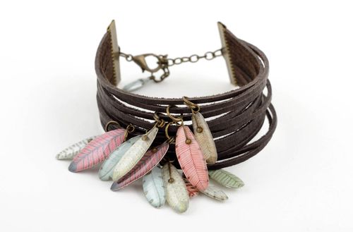 Bracciale di lacci fatto a mano accessorio originale braccialetto di moda - MADEheart.com