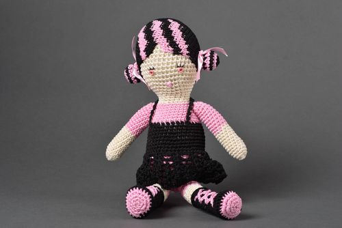 Handmade doll nursery decor gift for girls decor ideas fabric doll soft toy - MADEheart.com