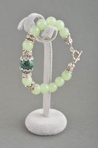Handmade jewellery womens bracelet beaded bracelet gemstone jewelry gift for her - MADEheart.com