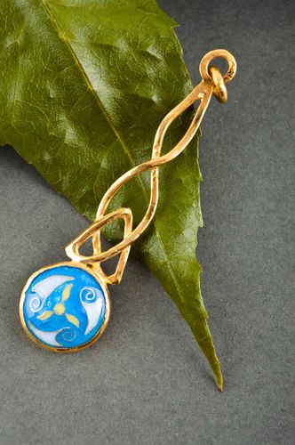 Handmade Messing Schmuck Modeschmuck Anhänger  Damen Accessoire Geschenk schön - MADEheart.com