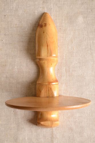 Handmade shelf wooden shelf designer furniture decor ideas handmade furniture - MADEheart.com