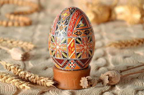 Goose egg pysanka  - MADEheart.com