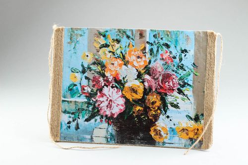 Pannello da parete fatto a mano quadro in legno decorazione di legno bella - MADEheart.com