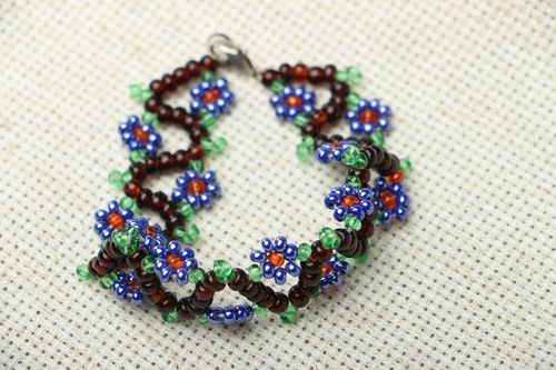 Pulseira de miçangas checas - MADEheart.com