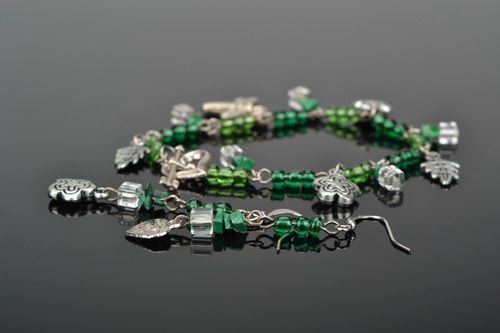 Set de bijoux de perles de rocaille fait main - MADEheart.com