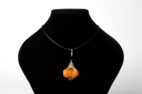Handmade pendant designer pendant for girl clay pendant unusual gift ideas - MADEheart.com