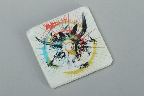 Bunter Magnet für Kühlschrank - MADEheart.com