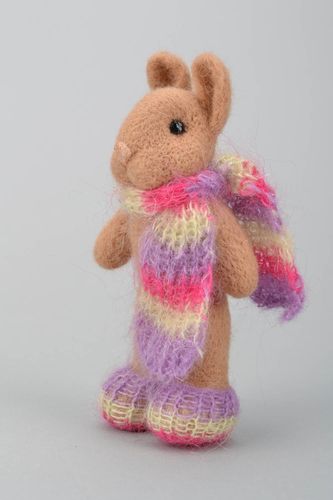 Soft toy Brown Bunny - MADEheart.com