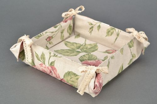 Soft fabric designer breadbox - MADEheart.com
