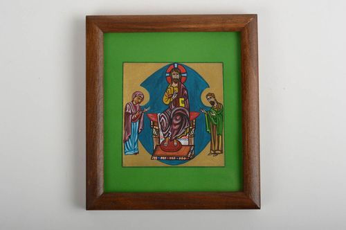 Quadro dipinto a mano con colori acrili e acquerello incorniciato idea regalo - MADEheart.com