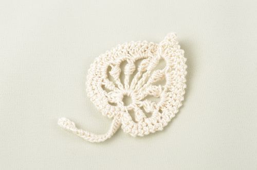 Handmade jewelry making supplies crochet accessories handmade brooch jewelry - MADEheart.com