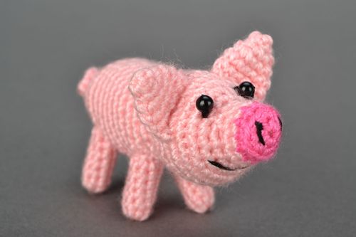 Soft toy Piggy - MADEheart.com
