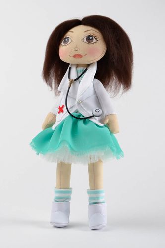 Кукла ручной работы в виде медсестры мягкая игрушка авторская кукла тканевая - MADEheart.com