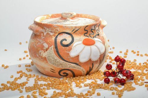 Small clay pan - MADEheart.com