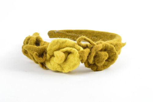 Designer headband handmade hair band woven hair accessory for women nice gift - MADEheart.com