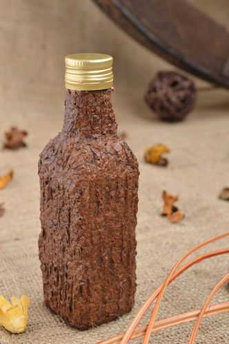 Botella de cristal hecha a mano regalo original decoración de interior - MADEheart.com