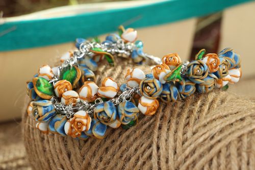 Designer bracelet with charms - MADEheart.com