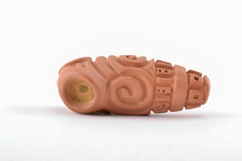 Ceramic tobacco pipe - MADEheart.com