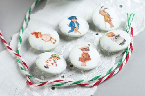 Handmade unusual fittings stylish elegant button designer button for clothes - MADEheart.com