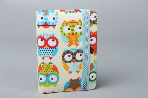 Designer notebook with soft cover Owls - MADEheart.com