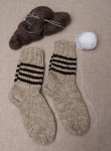 Mens socks made of wool - MADEheart.com