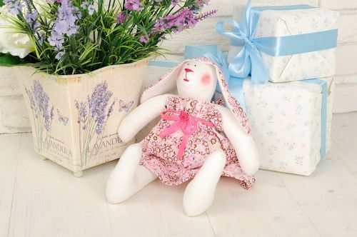 Fabric doll Hare - MADEheart.com