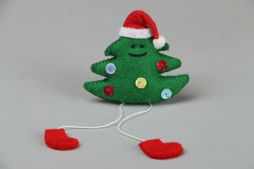 Magnet Noël pour réfrigérateur en forme de sapin - MADEheart.com