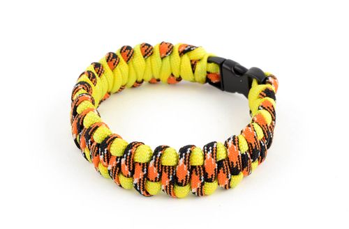 Pulsera de supervivencia hecha a mano accesorio para mujer regalo especial - MADEheart.com