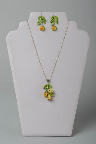 Frauen Accessoires handmade Halskette für Frauen schöne Schmuck Ohrringe - MADEheart.com